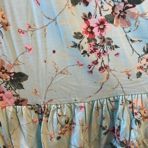 Torrid Super Soft Floral Cold Shoulder Dress| Size 2X | Easy Care - Picture 5 of 8